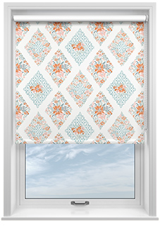Bibury, Carrot Orange - Twist&Fit Roller Blind